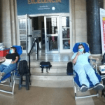 Donación voluntaria de sangre en julio