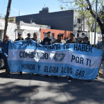Homenaje a Héroes de Malvinas en la Comuna 9  