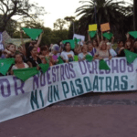 Por los derechos de las mujeres y disidencias