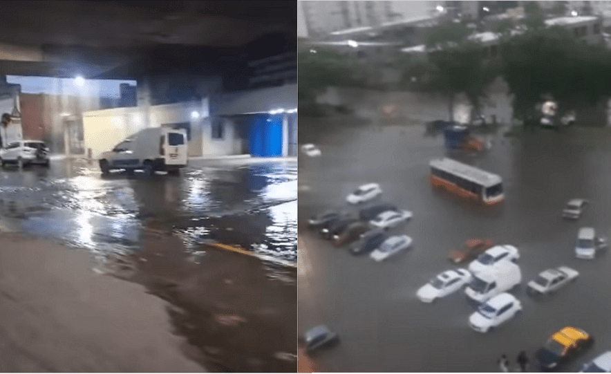 Barrios de la Comuna 9 afectados por las tormentas que azotan la Ciudad
