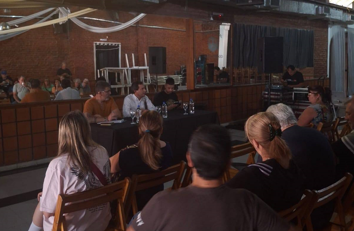 Reunión sobre Higiene Urbana en Mataderos