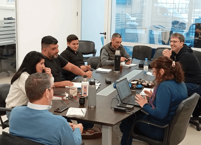 Reunión de la Junta Comunal 9 en la Subsede de Parque Avellaneda