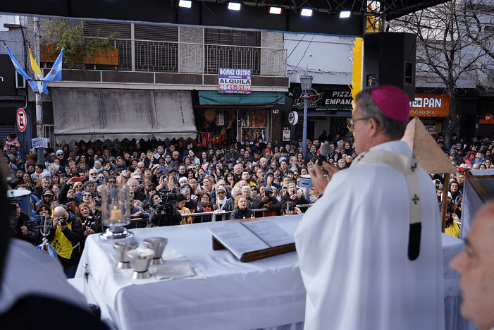 San Cayetano, por “Paz, Pan, Tierra, Techo y Trabajo”  