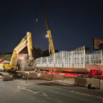 Afectaciones al tránsito por las obras en la Autopista Dellepiane