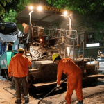 Mantenimiento y renovación de la red vial en la Comuna 9