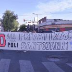 “La lucha sigue. El Poli no se vende. El Poli se defiende”