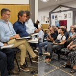 Visita de funcionarios y funcionamiento del Gobierno Comunal