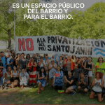 Avanza la presentación judicial en defensa del Polideportivo Santojanni