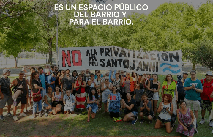 Avanza la presentación judicial en defensa del Polideportivo Santojanni