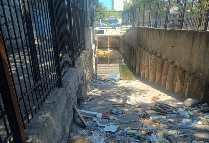 Preocupación por el estado de los obradores del Ferrocarril Sarmiento