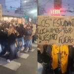 La ESEA de Teatro Niní Marshall se manifiesta contra Aprende BA