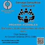 Reunión mensual CCC9