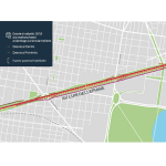 Desvío en Autopista Dellepiane por obras